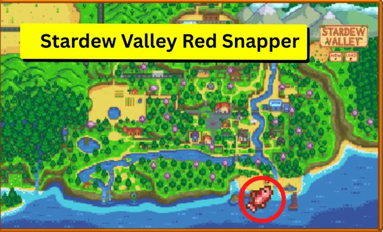 stardew valley red snapper