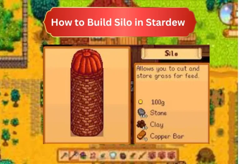 Silo in Stardew Valley: How to Build, Use, and Why It Matters